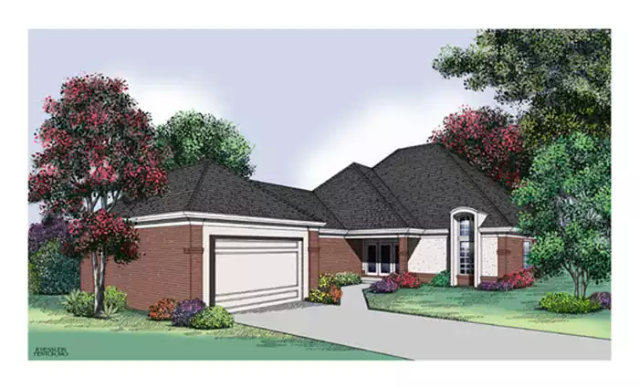 image of contemporary house plan 6550